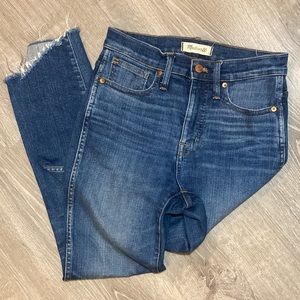 Madewell 10” High Rise Skinny 25
